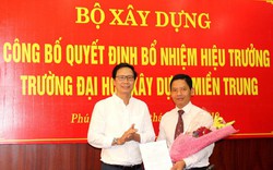 PGS.TS.KTS Nguyễn Vũ Phương được bổ nhiệm Hiệu trưởng trường Đại học Xây dựng miền Trung