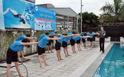 Tập huấn nghiệp vụ về chương trình bơi an toàn, phòng chống đuối nước trẻ em toàn quốc khu vực 2