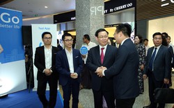 Phó Thủ tướng Vương Đình Huệ gặp gỡ cộng đồng các doanh nghiệp hàng đầu Việt Nam đang kinh doanh tại Myanmar

