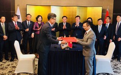 Phó Thủ tướng Vương Đình Huệ chứng kiến Tập đoàn An Phát ký hợp tác sản xuất nguyên liệu sinh học phân hủy hoàn toàn tại Hàn Quốc và Việt Nam trị giá 100 triệu USD 