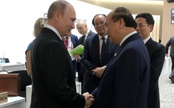 Chùm ảnh: Thủ tướng Nguyễn Xuân Phúc gặp Tổng thống Nga, Thủ tướng Australia, Tổng Thư ký Liên Hợp Quốc