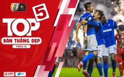 Top 5 bàn thắng đẹp vòng 14 V-League 2019: Tú 