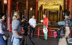 Truyền hình quốc tế làm phim quảng bá về văn hóa du lịch tỉnh Thừa Thiên Huế