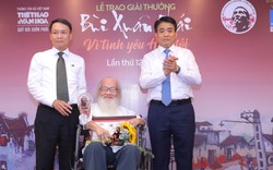 UBND TP Hà Nội nhận hai giải thưởng của Giải Bùi Xuân Phái- Vì tình yêu Hà Nội 2019