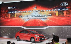 Thaco ra mắt mẫu xe mới Kia Soluto với giá từ 399 triệu đồng