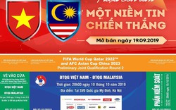 Vào 10h sáng nay, VFF mở bán 27.000 vé trận ĐT Việt Nam - ĐT Malaysia