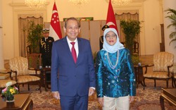 Phó Thủ tướng Thường trực hội đàm, chào xã giao lãnh đạo Cộng hoà Singapore
