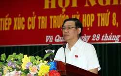Phó Thủ tướng Vương Đình Huệ tiếp xúc cử tri trước kỳ họp Quốc hội thứ 8

