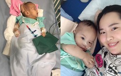 Ca sĩ Minh Hiền bật khóc khi con trai 1 tuổi ghép tủy thành công sau biến chứng chủng lao