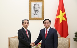 Phó Thủ tướng Vương Đình Huệ tiếp Đại sứ Trung Quốc