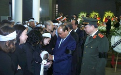 Hình ảnh xúc động Lãnh đạo Đảng, Nhà nước viếng, tiễn đưa 3 cán bộ công an hy sinh ở Đồng Tâm