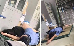 Nghệ An: Xác minh hình ảnh bác sĩ trực ôm nữ sinh viên ngủ trong bệnh viện