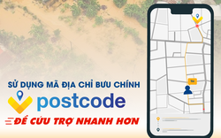 Ứng dụng mã địa chỉ Vpostcode để cứu trợ người dân vùng lũ miền Trung nhanh hơn