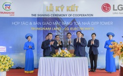 Ký kết hợp tác và bàn giao mặt bằng giữa Trungnam Land và LG Electronics