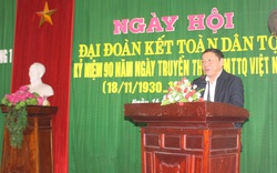 Thứ trưởng Nguyễn Văn Hùng tham dự Ngày hội Đại đoàn kết toàn dân tộc