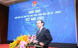 Bí thư Thành ủy TP.HCM Nguyễn Văn Nên dự khai mạc Diễn đàn Trí thức trẻ Việt Nam toàn cầu lần III, năm 2020: 