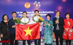 Việt Nam đoạt 8 huy chương tại Olympic Quốc tế IOM lần thứ V