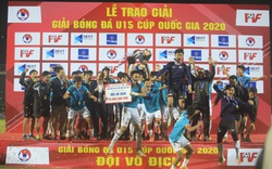 U15 PVF đăng quang ngôi vô địch U15 Cup Quốc gia