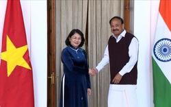 Phó Chủ tịch nước Đặng Thị Ngọc Thịnh hội đàm với Phó Tổng thống Ấn Độ