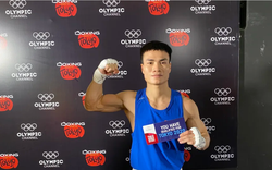 Cận cảnh cú đấm móc đầy uy lực của võ sĩ Việt Nam hạ gục đối thủ Thái Lan chỉ sau 30 giây, đoạt vé dự Olympic