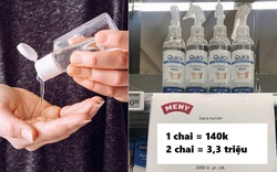 Tăng giá 24 lần cho chai nước rửa tay thứ 2, siêu thị Đan Mạch khiến những kẻ đầu cơ trục lợi bó tay!