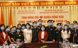 VTV3 trao tặng vật tư y tế cho Bộ CHQS tỉnh Lạng Sơn, quyết tâm chung sức đẩy lùi “giặc” Covid-19