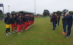 Vừa đến Australia, đội tuyển nữ Việt Nam ngay lập tức bước vào tập luyện