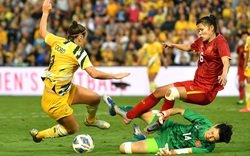 Bùng nổ sức mạnh, tuyển nữ Australia tạm dẫn tuyển nữ Việt Nam