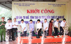 Thái Nguyên: Khởi công Dự án Tu bổ, tôn tạo di tích đền thờ Lý Nam Đế