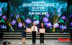 Lễ trao giải thưởng sáng tác về chủ đề “Học tập và làm theo tư tưởng, đạo đức, phong cách Hồ Chí Minh”