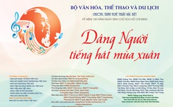 Nghệ sĩ miệt mài tập luyện cho chương trình nghệ thuật đặc biệt Dâng Người tiếng hát mùa Xuân- kỷ niệm 130 năm Ngày sinh Chủ tịch Hồ Chí Minh