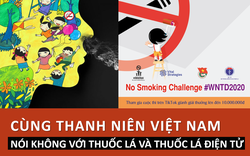 Cùng thanh niên Việt Nam nói không với thuốc lá và thuốc lá điện tử