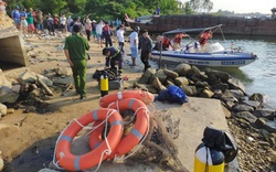 NÓNG: Lật ghe trên sông Thu Bồn, 5 người mất tích