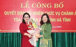 Bà Phan Thị Nguyệt Thu giữ chức Chánh án Tòa án nhân dân tỉnh Hà Tĩnh