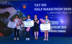 Nhà vô địch SEA Games Nguyễn Thị Oanh “vô đối” ở Giải Tay Ho Half Marathon 2020