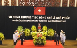 Những dòng tiễn biệt của Lãnh đạo Đảng, Nhà nước bày tỏ với nguyên Tổng Bí thư Lê Khả Phiêu 