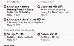 Bộ Y tế tìm hành khách trên chuyến bay Đà Nẵng - Buôn Mê Thuột (VN155) và Đà Nẵng - TP HCM (VN199) ngày 25/7