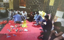 14 thanh niên dương tính ma túy trong tiệc sinh nhật dưới hầm quán karaoke