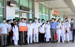 Đoàn y, bác sĩ tỉnh Phú Thọ vào Quảng Nam hỗ trợ chống dịch Covid-19