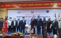 Mỹ tặng Việt Nam 100 máy thở hỗ trợ phòng, chống đại dịch COVID-19