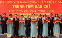 Chính thức khai trương Trung tâm báo chí Đại hội XIII 