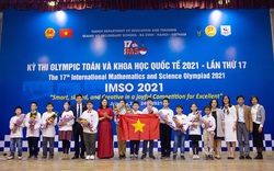 Học sinh Việt Nam đoạt 20 huy chương tại Olympic Toán và Khoa học Quốc tế - IMSO 2021