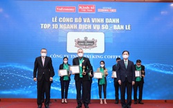 TNI King Coffee được vinh danh Top 10 Thương hiệu Mạnh Việt Nam 2020 - 2021