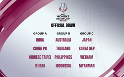 Bốc thăm VCK Asian Cup Nữ 2022: Việt Nam cùng bảng với ĐKVĐ Nhật Bản