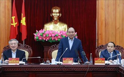 Chủ tịch nước Nguyễn Xuân Phúc thăm và làm việc tại Lạng Sơn