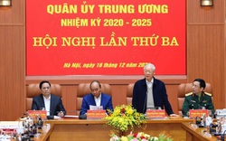 Tổng Bí thư Nguyễn Phú Trọng dự hội nghị lần thứ 3 Quân ủy Trung ương nhiệm kỳ 2020