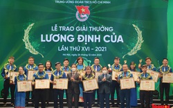 57 nhà nông trẻ xuất sắc được vinh danh tại lễ trao Giải  Lương Định Của
