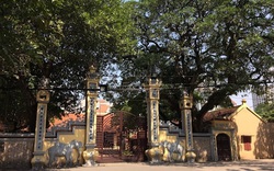 Thanh tra Bộ VHTTDL kiểm tra thực tế tại Đình làng Quảng Bá sau khi nhận phản ánh từ báo chí