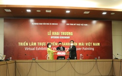 Triển lãm trực tuyến tranh sơn mài Việt Nam: Đưa nghệ thuật Việt vươn ra thế giới