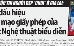 Tổ chức thi người đẹp và người mẫu trái phép bị phạt tiền đến 30 triệu đồng